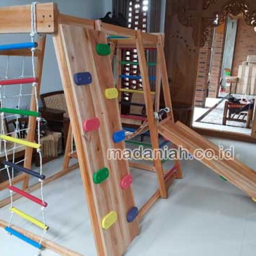 Pengadaan Playground Brakiasi Kayu Boyolali