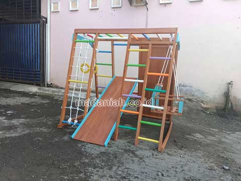 Pengadaan Playground Brakiasi Kayu Boyolali Terdekat