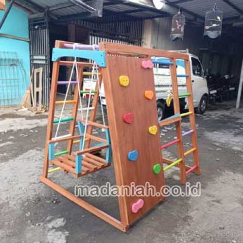 Pengadaan Playground Brakiasi Kayu Kampar Murah Pengadaan Playground Brakiasi Kayu Kampar Murah