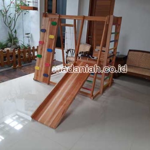 Pengadaan Playground Brakiasi Kayu Karawang