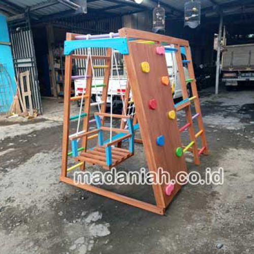 Pengadaan Playground Brakiasi Kayu Kaur Murah Pengadaan Playground Brakiasi Kayu Kaur Murah