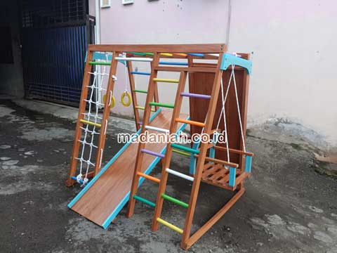 Pengadaan Playground Brakiasi Kayu Kota Batu