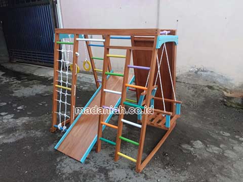 Pengadaan Playground Brakiasi Kayu Kota Tegal Berkualitas