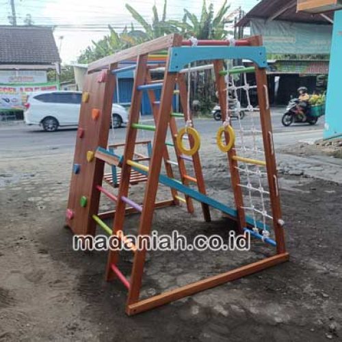 Pengadaan Playground Brakiasi Kayu Musi Rawas Utara Murah