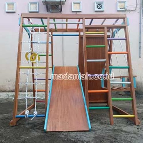 Pengadaan Playground Brakiasi Kayu Sidoarjo