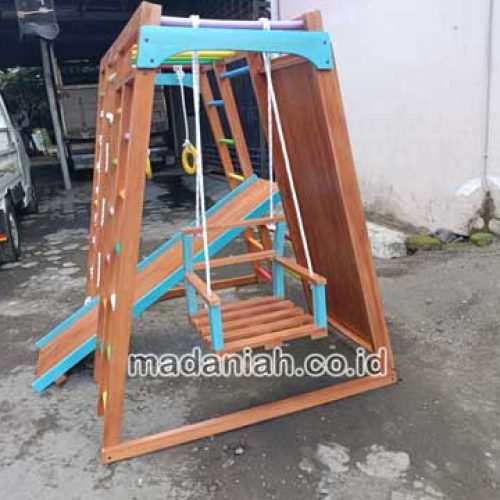 Pengadaan Playground Brakiasi Kayu Tanjungbalai Murah