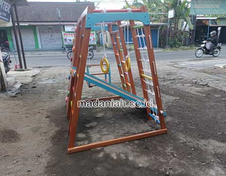 Pengadaan Playground Brakiasi Kayu Tapin Berkualitas
