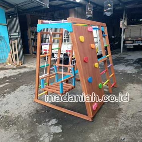 Produsen Playground Brakiasi Kayu Bangka Berpengalaman