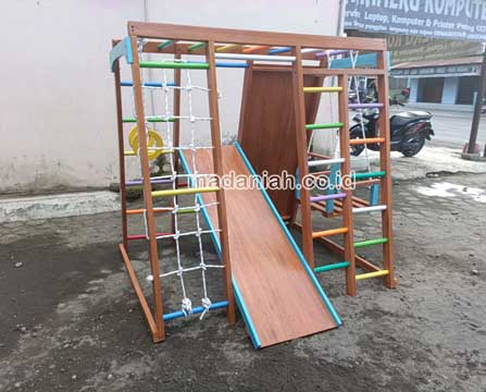 Produsen Playground Brakiasi Kayu Brebes Terdekat