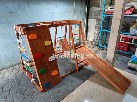 Produsen Playground Brakiasi Kayu Grobogan Murah