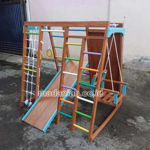 Produsen Playground Brakiasi Kayu Kota Metro