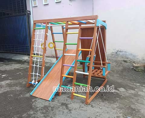 Produsen Playground Brakiasi Kayu Kota Palopo Terpercaya