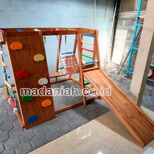 Produsen Playground Brakiasi Kayu Morowali Terpercaya