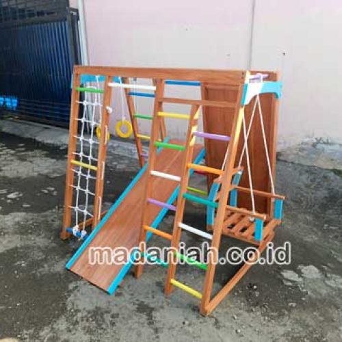 Pengadaan Playground Brakiasi Anak Tanah Datar Murah