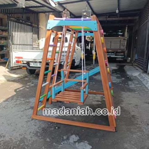 Pengadaan Playground Brakiasi Kayu Kota Sorong Mudah