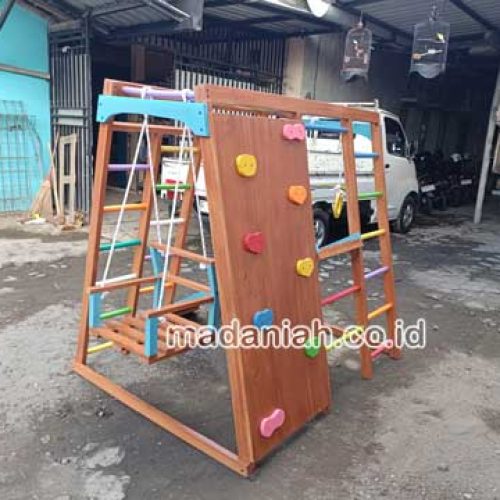 Pengadaan Playground Brakiasi Kayu Puncak Murah Pengadaan Playground Brakiasi Kayu Puncak Murah