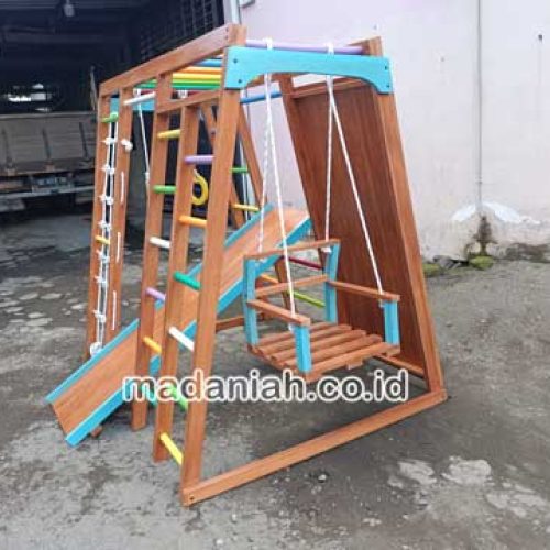 Produsen Playground Brakiasi Kayu Teluk Wondama Berpengalaman